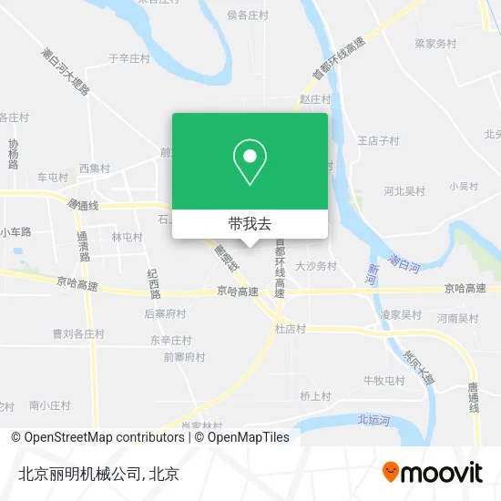 北京丽明机械公司地图