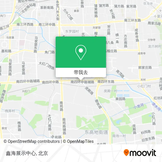 鑫海展示中心地图