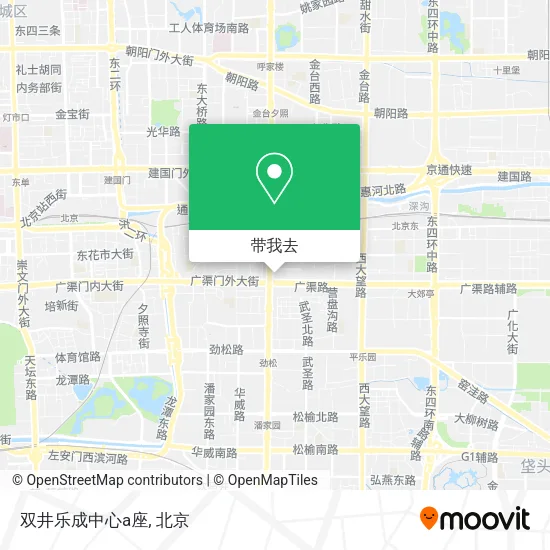 双井乐成中心a座地图