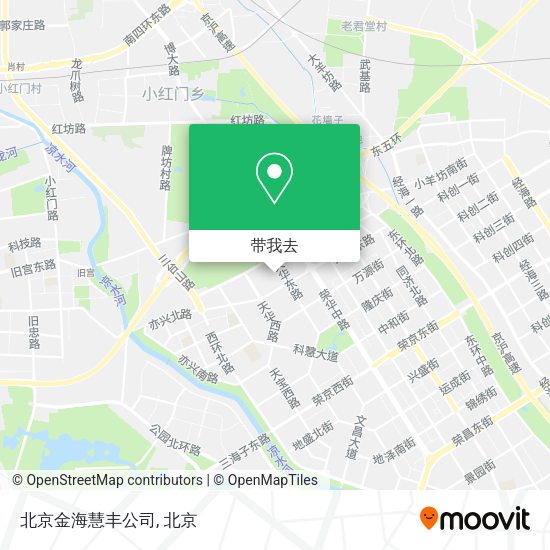 北京金海慧丰公司地图