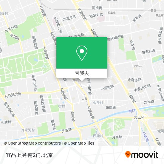 宜品上层-南2门地图