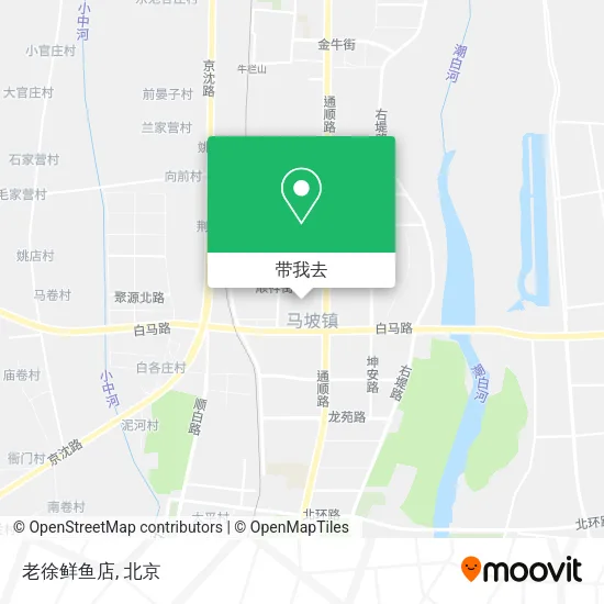 老徐鲜鱼店地图