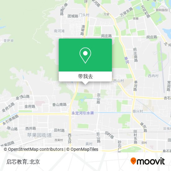 启芯教育地图