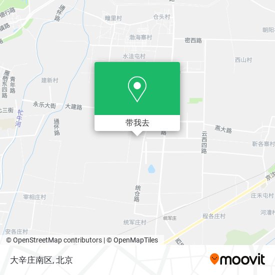 大辛庄南区地图
