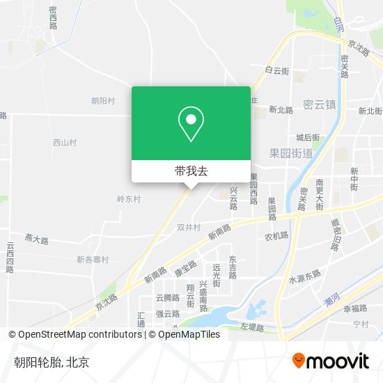 朝阳轮胎地图