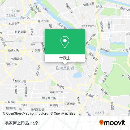 易家床上用品地图