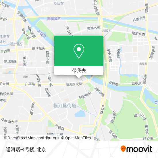 运河居-4号楼地图