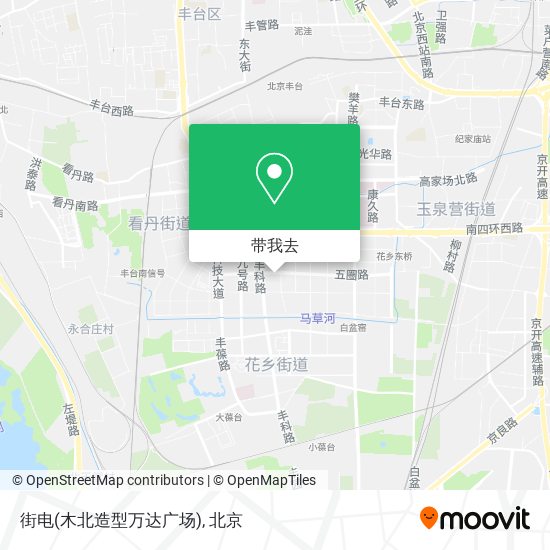 街电(木北造型万达广场)地图