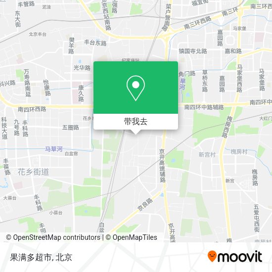 果满多超市地图