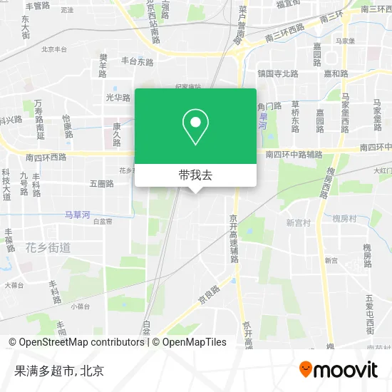 果满多超市地图