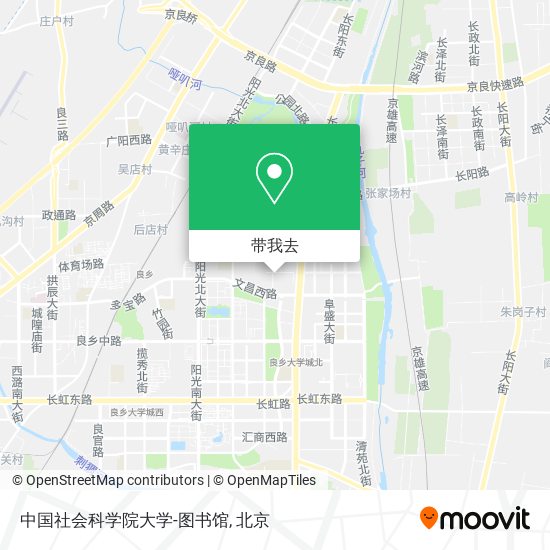 中国社会科学院大学-图书馆地图