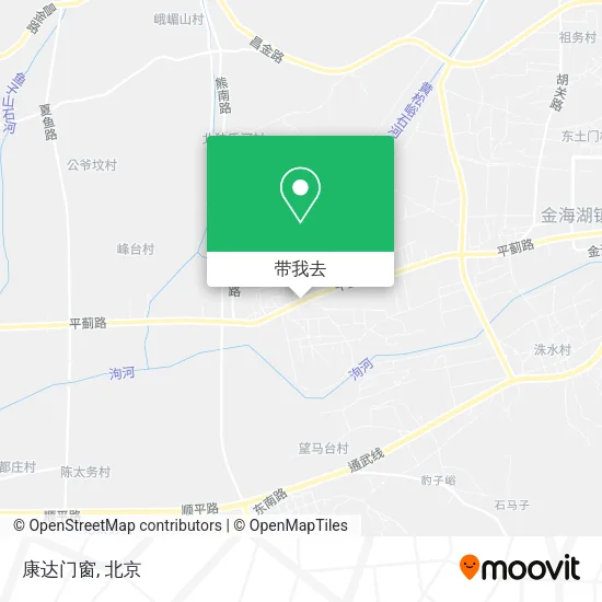 康达门窗地图