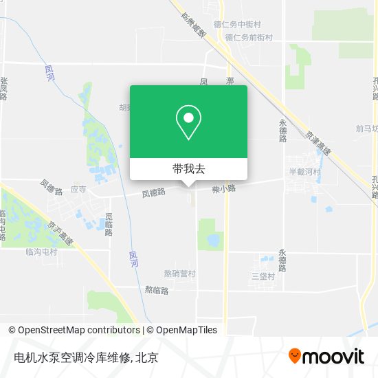 电机水泵空调冷库维修地图