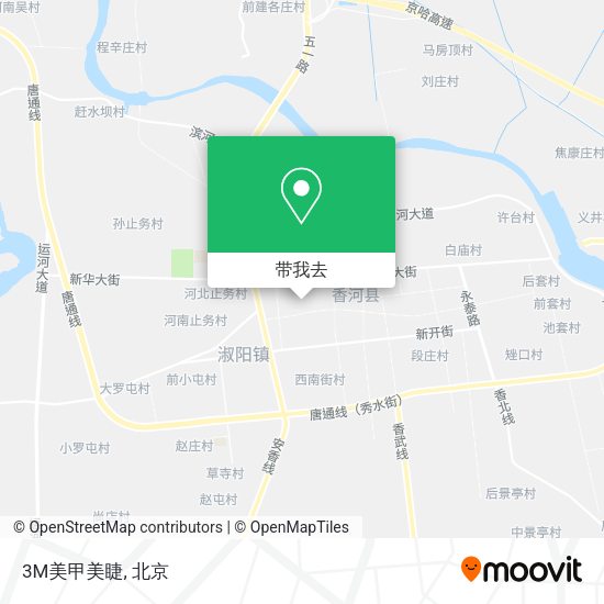 3M美甲美睫地图