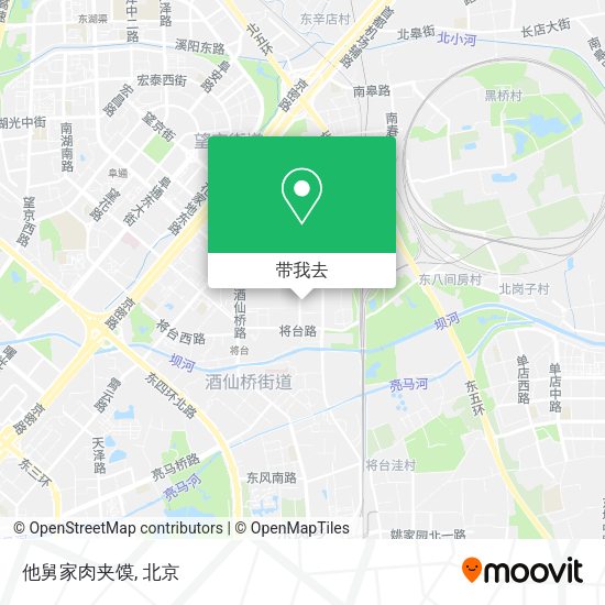 他舅家肉夹馍地图