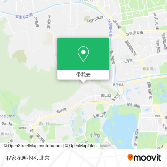 程家花园小区地图