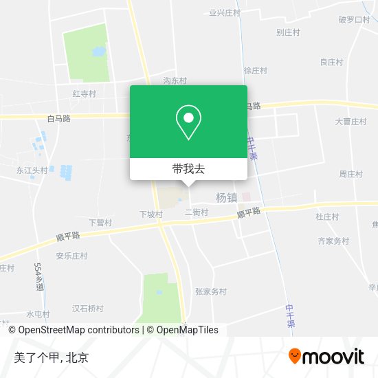 美了个甲地图