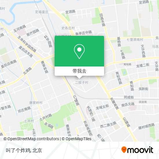 叫了个炸鸡地图
