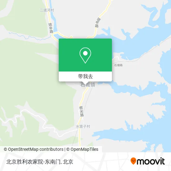 北京胜利农家院-东南门地图