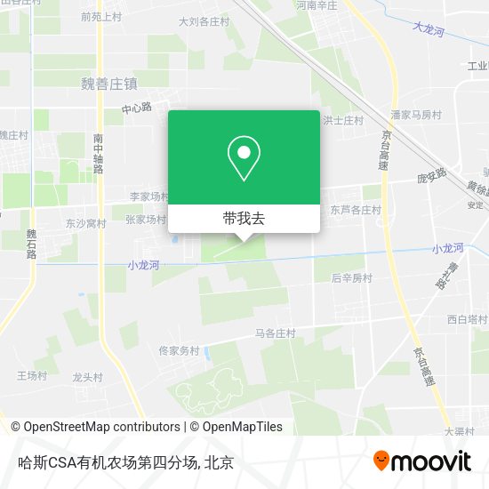 哈斯CSA有机农场第四分场地图