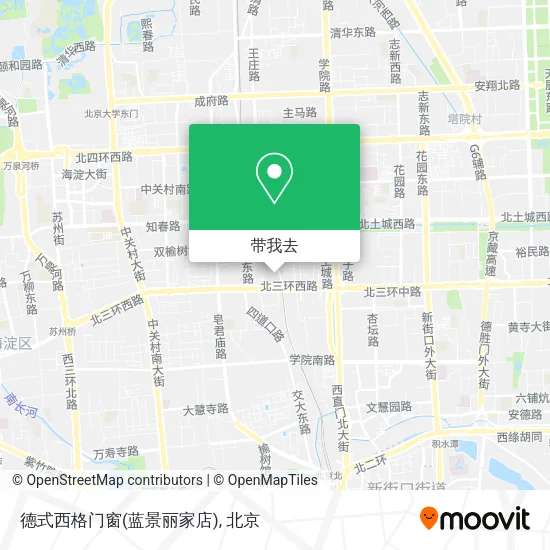 德式西格门窗(蓝景丽家店)地图