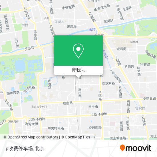 p收费停车场地图