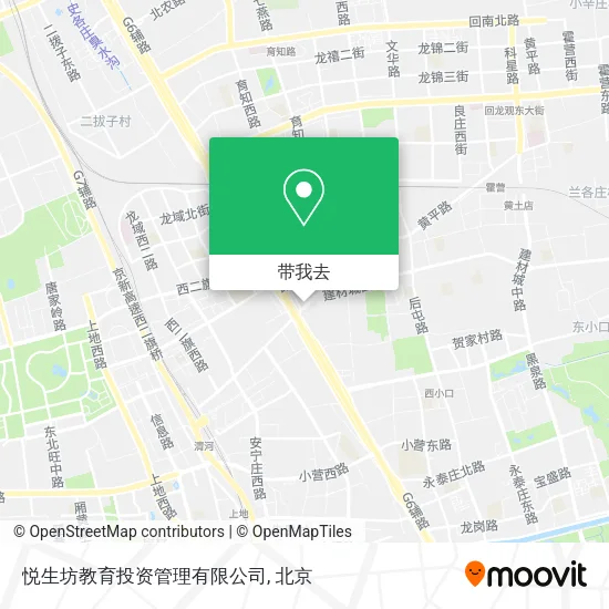 悦生坊教育投资管理有限公司地图