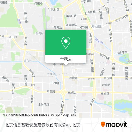 北京信息基础设施建设股份有限公司地图