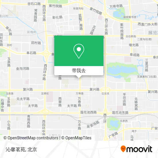 沁馨茗苑地图