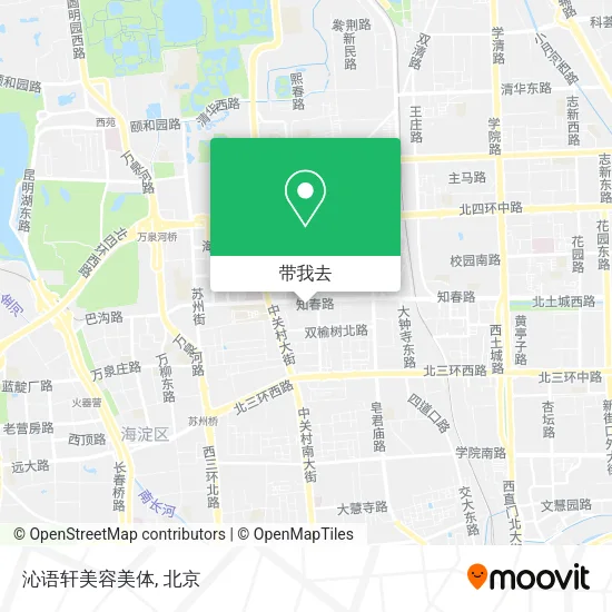 沁语轩美容美体地图
