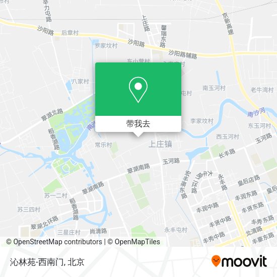 沁林苑-西南门地图