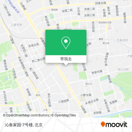 沁春家园-7号楼地图