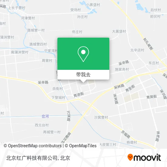 北京红广科技有限公司地图
