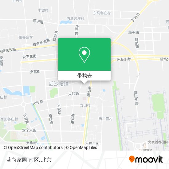 蓝尚家园-南区地图