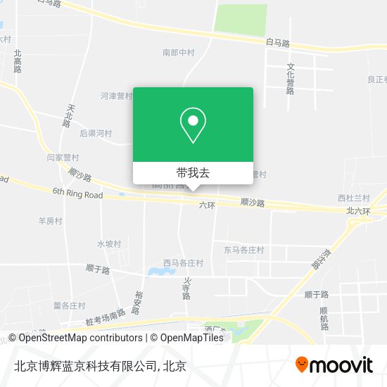 北京博辉蓝京科技有限公司地图