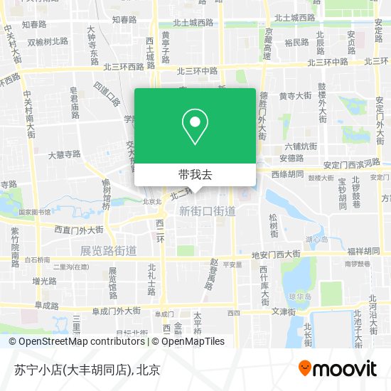 苏宁小店(大丰胡同店)地图