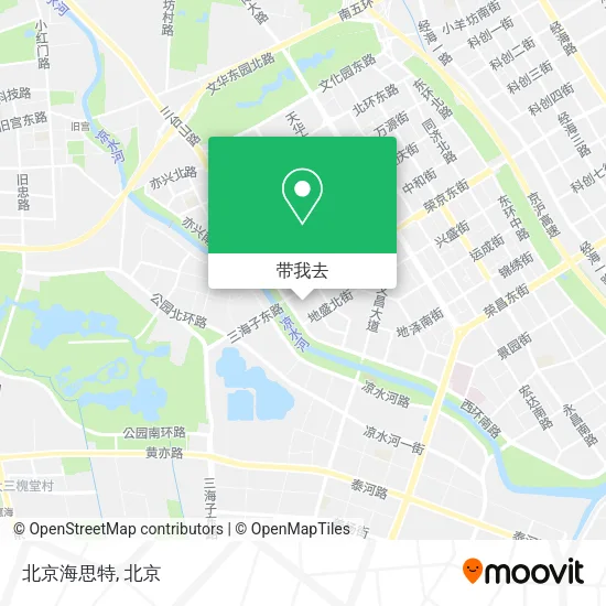 北京海思特地图