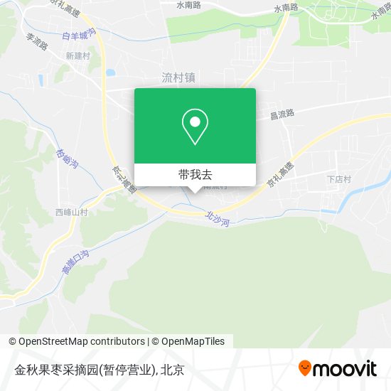 金秋果枣采摘园(暂停营业)地图