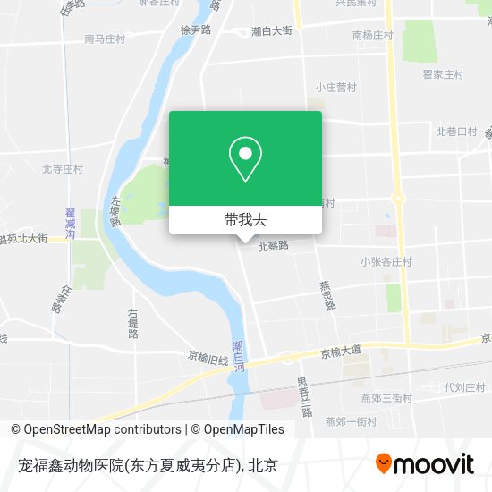 宠福鑫动物医院(东方夏威夷分店)地图