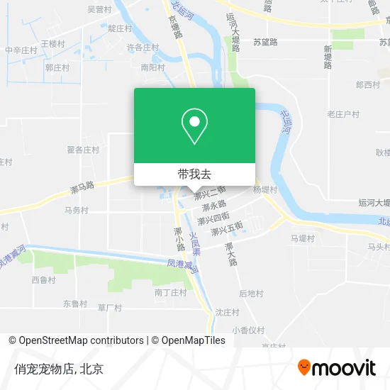 俏宠宠物店地图