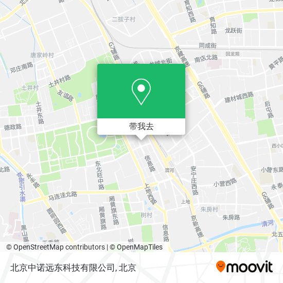 北京中诺远东科技有限公司地图