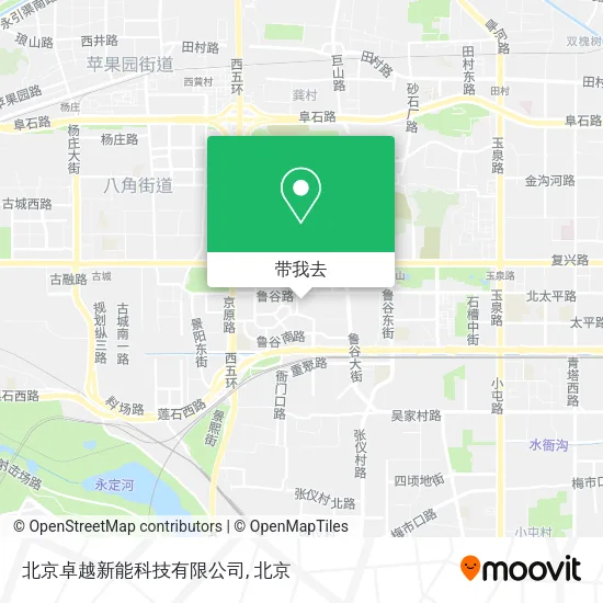 北京卓越新能科技有限公司地图