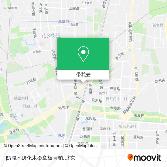 防腐木碳化木桑拿板直销地图