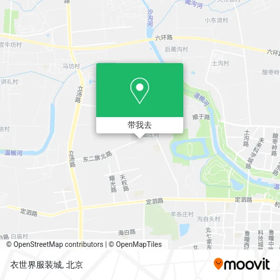 衣世界服装城地图