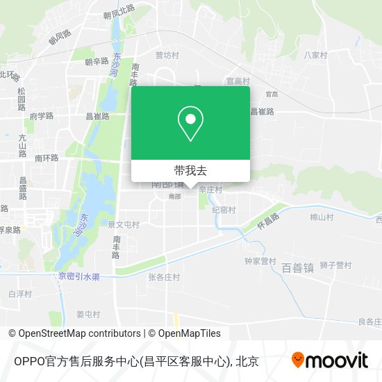 OPPO官方售后服务中心(昌平区客服中心)地图