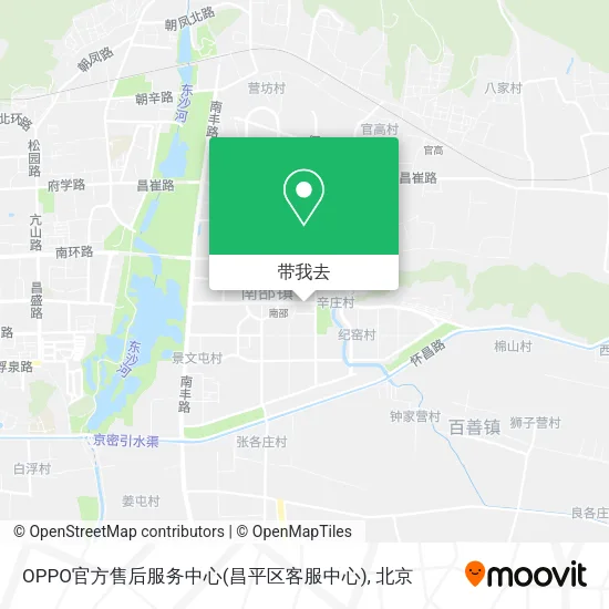 OPPO官方售后服务中心(昌平区客服中心)地图