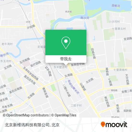 北京新维讯科技有限公司地图