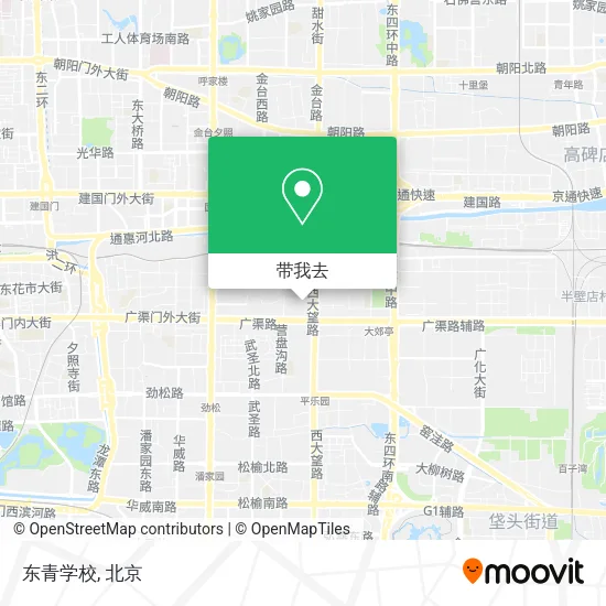 东青学校地图