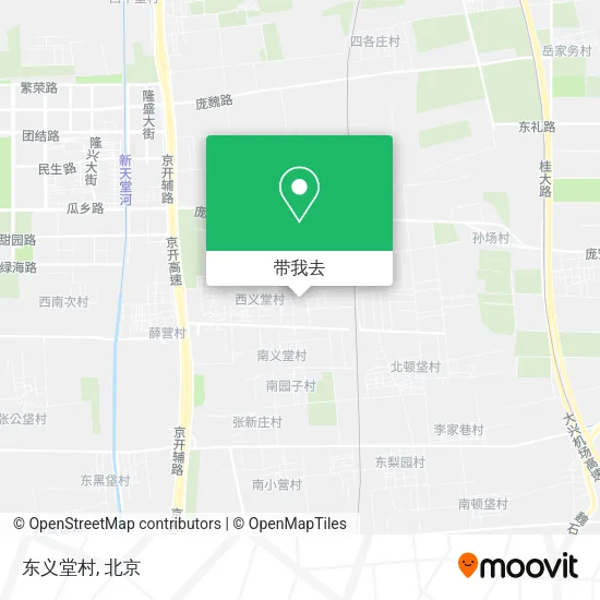 东义堂村地图