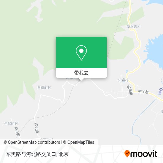 东黑路与河北路交叉口地图